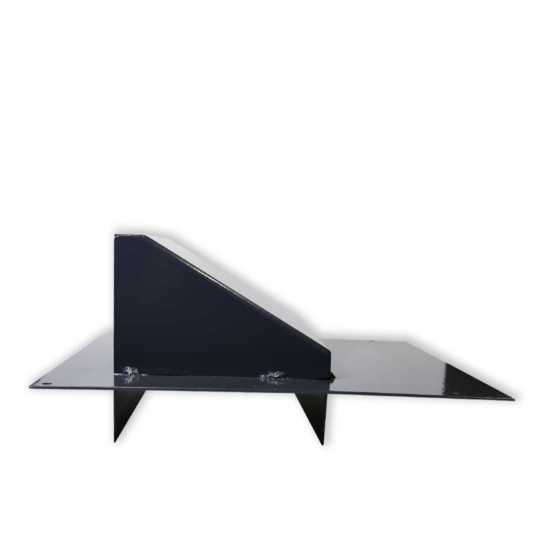 Oversized Grey steel Vent