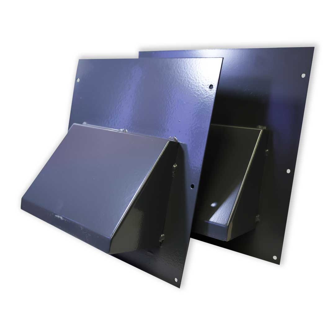 Oversized Grey steel Vent