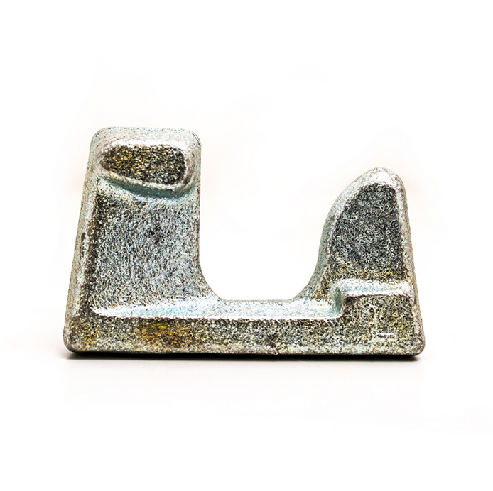 Replacement cam keeper for shipping container door assembly