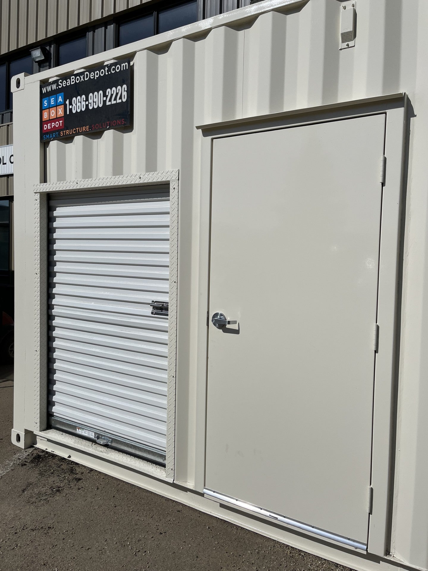 Bolt-In or Weld-In Man Door Kit